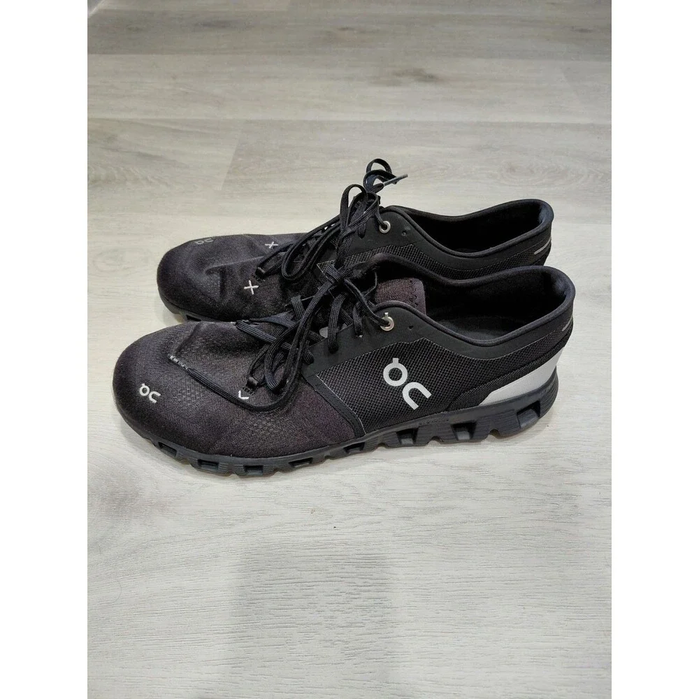 ON Cloud X 3 Sneakers Running Shoes Black Men Size 13